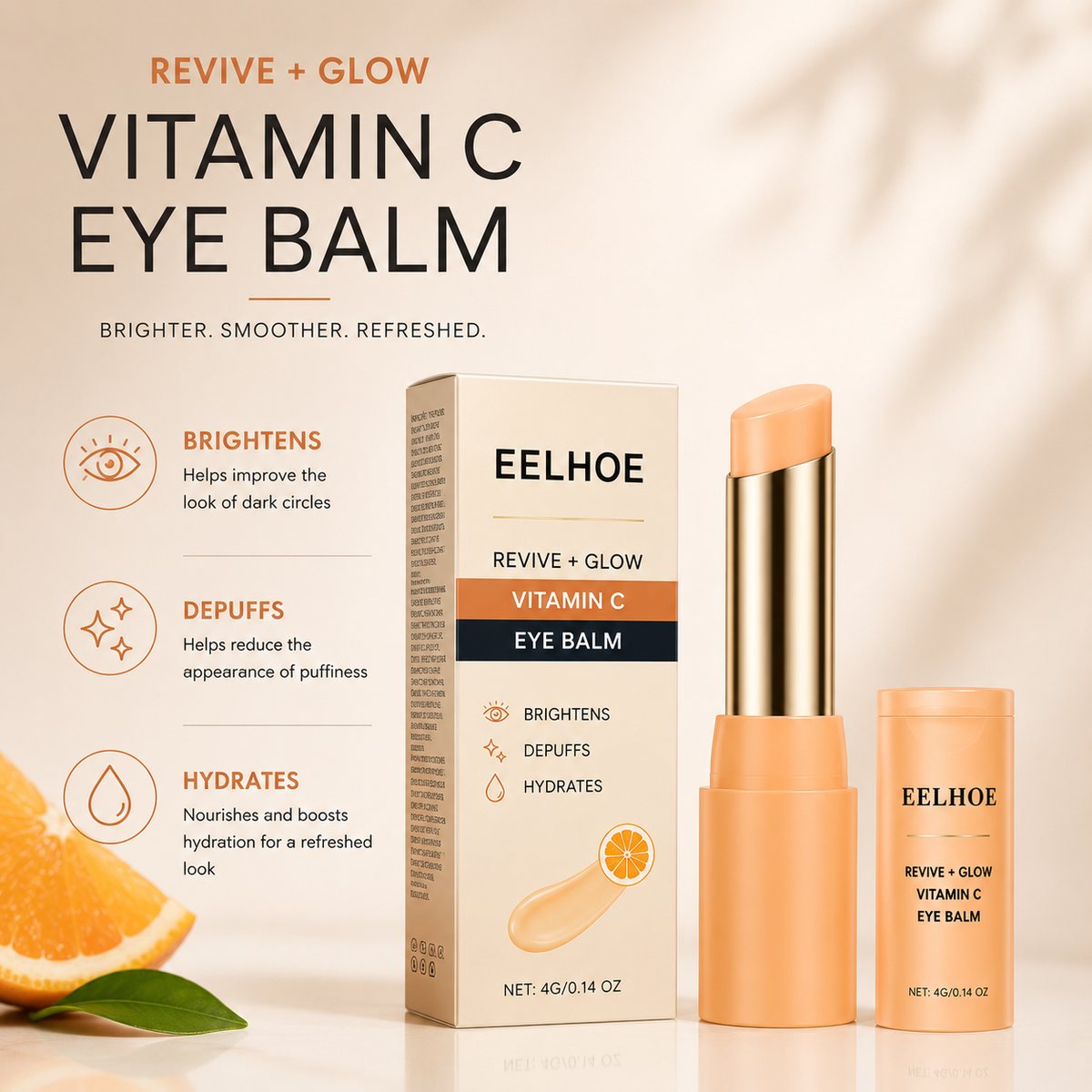 Vitamin C Under Eye Roller | Dark Circles & Puffiness